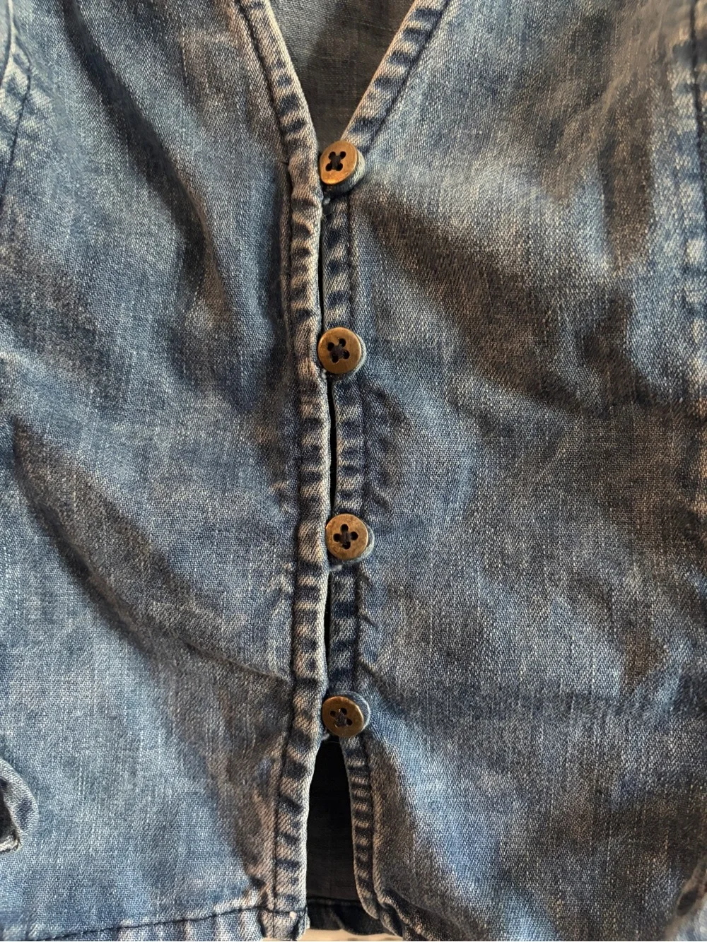 Free People Denim Vest - Picture 4 of 5